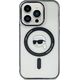 Karl Lagerfeld Karl Lagerfeld KLHMP15SHKHNOTK iPhone 15 6.1" transparent hardcase IML Karl`s Head MagSafe