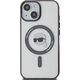 Karl Lagerfeld Karl Lagerfeld KLHMP15SHKHNOTK iPhone 15 6.1" transparent hardcase IML Karl`s Head MagSafe
