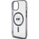 Karl Lagerfeld Karl Lagerfeld KLHMP15SHKHNOTK iPhone 15 6.1" transparent hardcase IML Karl`s Head MagSafe