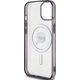 Karl Lagerfeld Karl Lagerfeld KLHMP15SHKHNOTK iPhone 15 6.1" transparent hardcase IML Karl`s Head MagSafe