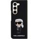 Karl Lagerfeld Karl Lagerfeld KLHCZFD5SNIKBCK Z Fold5 hardcase czarny/black Silicone Ikonik