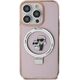 Karl Lagerfeld Karl Lagerfeld KLHMP15SHMRSKCP iPhone 15 6.1" różowy/pink hardcase Ring Stand Karl&Choupettte MagSafe