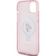 Karl Lagerfeld Karl Lagerfeld KLHMP15SHMRSKCP iPhone 15 6.1" różowy/pink hardcase Ring Stand Karl&Choupettte MagSafe