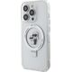 Karl Lagerfeld Karl Lagerfeld KLHMP14LHMRSKCH iPhone 14 Pro 6.1" bialy/white hardcase Ring Stand Karl&Choupettte MagSafe