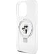 Karl Lagerfeld Karl Lagerfeld KLHMP14LHMRSKCH iPhone 14 Pro 6.1" bialy/white hardcase Ring Stand Karl&Choupettte MagSafe