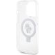 Karl Lagerfeld Karl Lagerfeld KLHMP14LHMRSKCH iPhone 14 Pro 6.1" bialy/white hardcase Ring Stand Karl&Choupettte MagSafe