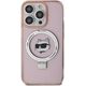 Karl Lagerfeld Karl Lagerfeld KLHMP15LHMRSCHP iPhone 15 Pro 6.1" różowy/pink hardcase Ring Stand Choupette Head MagSafe