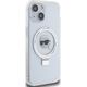 Karl Lagerfeld Karl Lagerfeld KLHMP15SHMRSKHH iPhone 15 6.1" biały/white hardcase Ring Stand Karl Head MagSafe
