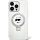 Karl Lagerfeld Karl Lagerfeld KLHMP15XHMRSCHH iPhone 15 Pro Max 6.7" biały/white hardcase Ring Stand Choupette Head MagSafe