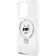 Karl Lagerfeld Karl Lagerfeld KLHMP15XHMRSCHH iPhone 15 Pro Max 6.7" biały/white hardcase Ring Stand Choupette Head MagSafe