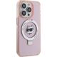 Karl Lagerfeld Karl Lagerfeld KLHMP15XHMRSCHP iPhone 15 Pro Max 6.7" różowy/pink hardcase Ring Stand Choupette Head MagSafe