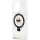 Karl Lagerfeld Karl Lagerfeld KLHMP15XHMRSKHH iPhone 15 Pro Max 6.7" biały/white hardcase Ring Stand Karl Head MagSafe