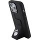 Karl Lagerfeld Karl Lagerfeld KLHCP15LGSACHPK iPhone 15 Pro 6.1" czarny/black hardcase Gripstand Saffiano Choupette Pins