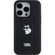 Karl Lagerfeld Karl Lagerfeld KLHCP15LGSACHPK iPhone 15 Pro 6.1" czarny/black hardcase Gripstand Saffiano Choupette Pins