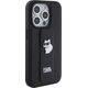 Karl Lagerfeld Karl Lagerfeld KLHCP15LGSACHPK iPhone 15 Pro 6.1" czarny/black hardcase Gripstand Saffiano Choupette Pins