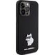 Karl Lagerfeld Karl Lagerfeld KLHCP15LSMHCNPK iPhone 15 Pro 6.1" czarny/black Silicone Choupette Metal Pin