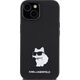 Karl Lagerfeld Karl Lagerfeld KLHCP15MSMHCNPK iPhone 15 Plus 6.7" czarny/black Silicone Choupette Metal Pin