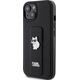 Karl Lagerfeld Karl Lagerfeld KLHCP15SGSACHPK iPhone 15 6.1" czarny/black hardcase Gripstand Saffiano Choupette Pins