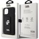 Karl Lagerfeld Karl Lagerfeld KLHCP15MGSAKCPK iPhone 15 Plus 6.7" czarny/black hardcase Gripstand Saffiano Karl&Choupette Pins
