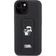 Karl Lagerfeld Karl Lagerfeld KLHCP15SGSAKCPK iPhone 15 6.1" czarny/black hardcase Gripstand Saffiano Karl&Choupette Pins