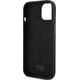 Karl Lagerfeld Karl Lagerfeld KLHCP15SSMHKNPK iPhone 15 6.1" czarny/black Silicone Ikonik Metal Pin