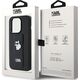 Karl Lagerfeld Karl Lagerfeld KLHCP15XGSACHPK iPhone 15 Pro Max 6.7" czarny/black hardcase Gripstand Saffiano Choupette Pins