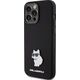 Karl Lagerfeld Karl Lagerfeld KLHCP15XSMHCNPK iPhone 15 Pro Max 6.7" czarny/black Silicone Choupette Metal Pin