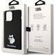 Karl Lagerfeld Karl Lagerfeld KLHCP15XSMHCNPK iPhone 15 Pro Max 6.7" czarny/black Silicone Choupette Metal Pin