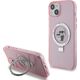 Karl Lagerfeld Karl Lagerfeld KLHMP15MHMRSKCP iPhone 15 Plus 6.7" różowy/pink hardcase Ring Stand Karl&Choupettte MagSafe