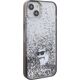 Karl Lagerfeld Karl Lagerfeld KLHCP15MLKCNSK iPhone 15 Plus 6.7" transparent hardcase Liquid Glitter Choupette