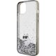 Karl Lagerfeld Karl Lagerfeld KLHCP15MLKCNSK iPhone 15 Plus 6.7" transparent hardcase Liquid Glitter Choupette