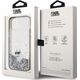Karl Lagerfeld Karl Lagerfeld KLHCP15MLKCNSK iPhone 15 Plus 6.7" transparent hardcase Liquid Glitter Choupette