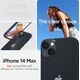 Spigen Crystal Hybrid, navy blue - iPhone 14 Plus