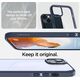 Spigen Crystal Hybrid, navy blue - iPhone 14 Plus