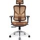 Krzesło biurowe Diablo Chairs Fotel ergonomiczny Diablo V-Basic: czarno-pomarańczowy