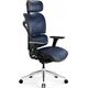 Krzesło biurowe Diablo Chairs Fotel ergonomiczny Diablo V-Commander: czarno-niebieski