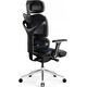 Krzesło biurowe Diablo Chairs Fotel ergonomiczny Diablo V-Commander: czarno-niebieski