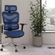 Krzesło biurowe Diablo Chairs Fotel ergonomiczny Diablo V-Commander: czarno-niebieski