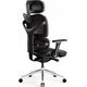 Krzesło biurowe Diablo Chairs Fotel ergonomiczny Diablo V-Commander: czarno-burgundowy