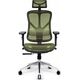 Krzesło biurowe Diablo Chairs Fotel ergonomiczny Diablo V-Basic: czarno-zielony