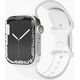 Vonmählen VonMählen Watchstrap for Apple Silicone Loop Case 2 Band One white (AWS00005)