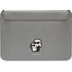 Karl Lagerfeld Karl Lagerfeld Sleeve KLCS16SAKCPMG 16" srebrny/silver Saffiano Karl&Choupette