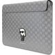Karl Lagerfeld Karl Lagerfeld Sleeve KLCS14SAKHPKG 14" srebrny/silver Saffiano Monogram Ikonik