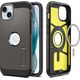 Spigen Tough Armor MagSafe, gunmetal - iPhone 15 Plus