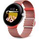 Google - Armband fur Smartwatch - 137-203 mm - korallefarben - fur Google Pixel Watch