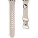 Hello Kitty Hello Kitty HKAWMSCHBLE Apple Watch Strap 38/40/41mm beige/beige strap Silicone Kitty Head