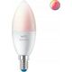 WiZ WiZ,Candle,4,9W,2200-6500 (RGB),C37,E14,1 pcs lightsource