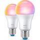 WiZ WiZ,Bulb,8,5W,2200-6500 (RGB),A60,E27,2 pcs lightsource