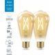 WiZ WiZ,ST64 Edison,7W,2000-5000,ST64,E27,2 pcs lightsource