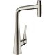 Bateria kuchenna Hansgrohe Kitchen faucet with pull-out hose Hansgrohe Metris Select M71 73816800